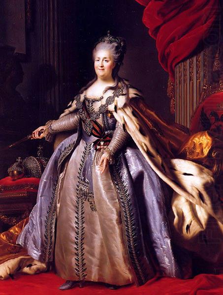 Catherine II,, Fedor Rokotov